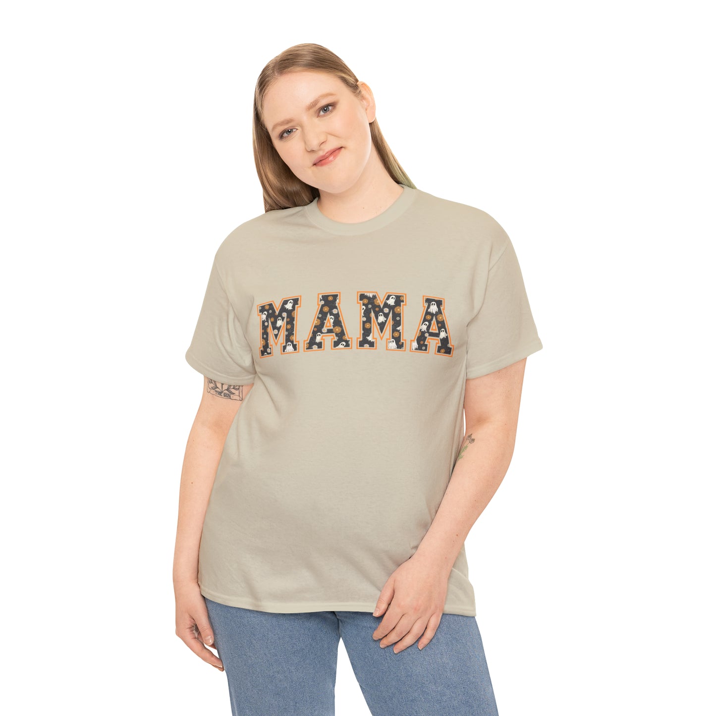 Mama Hippie Ghost Adult T-Shirt