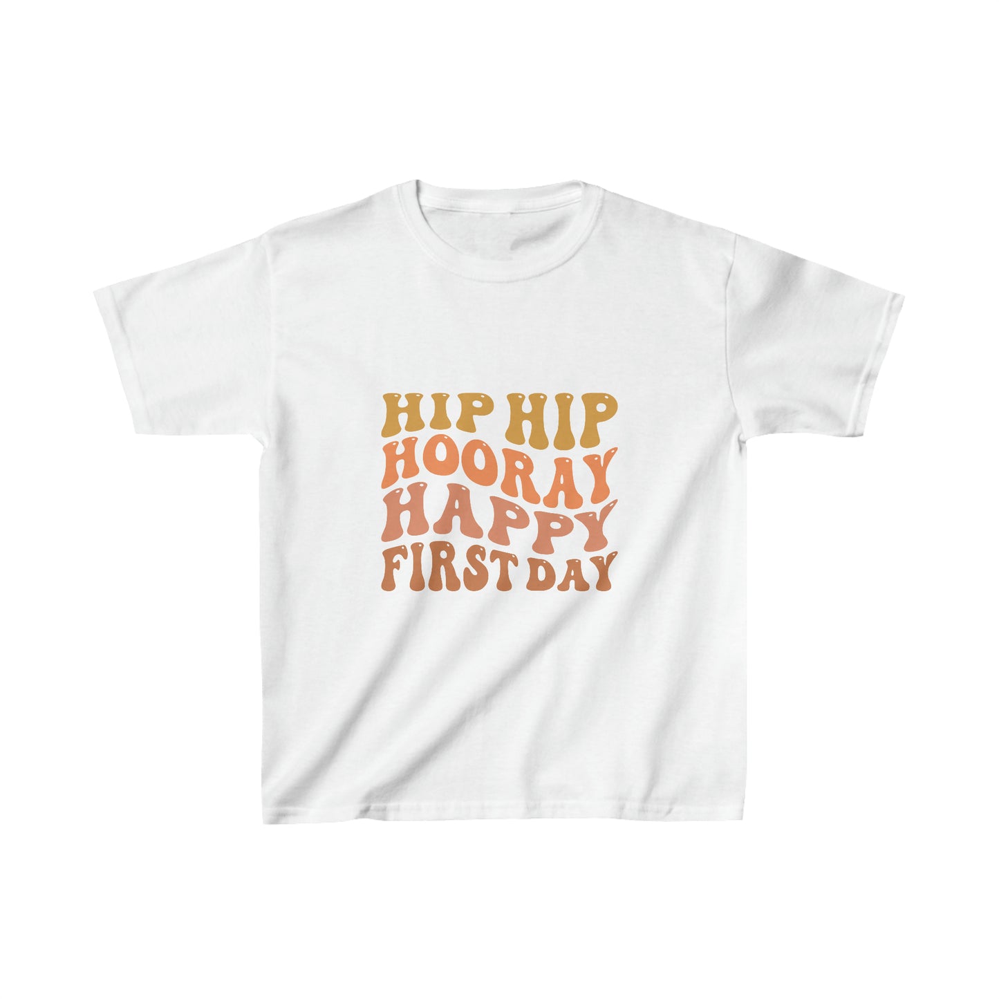 Happy First Day Kids T-Shirt