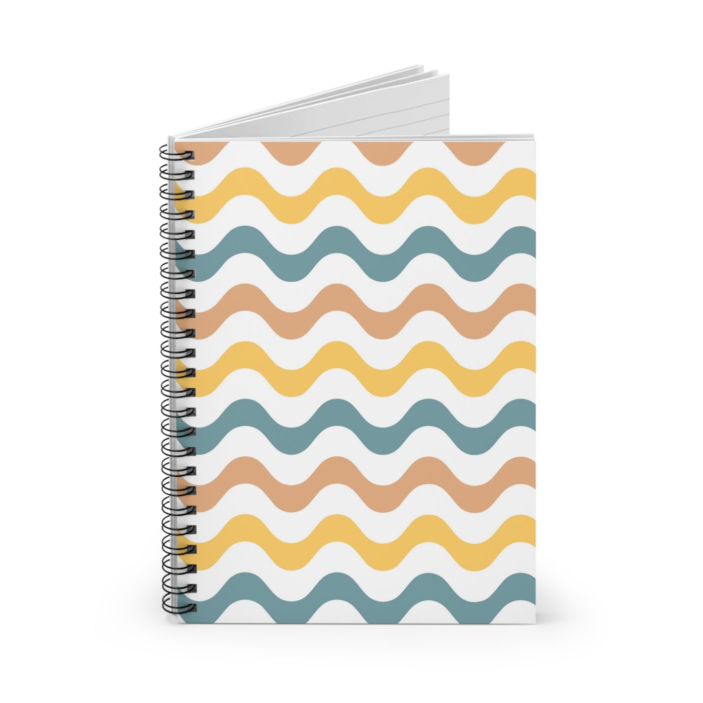 Wavy Spiral Notebook - Ruled Line