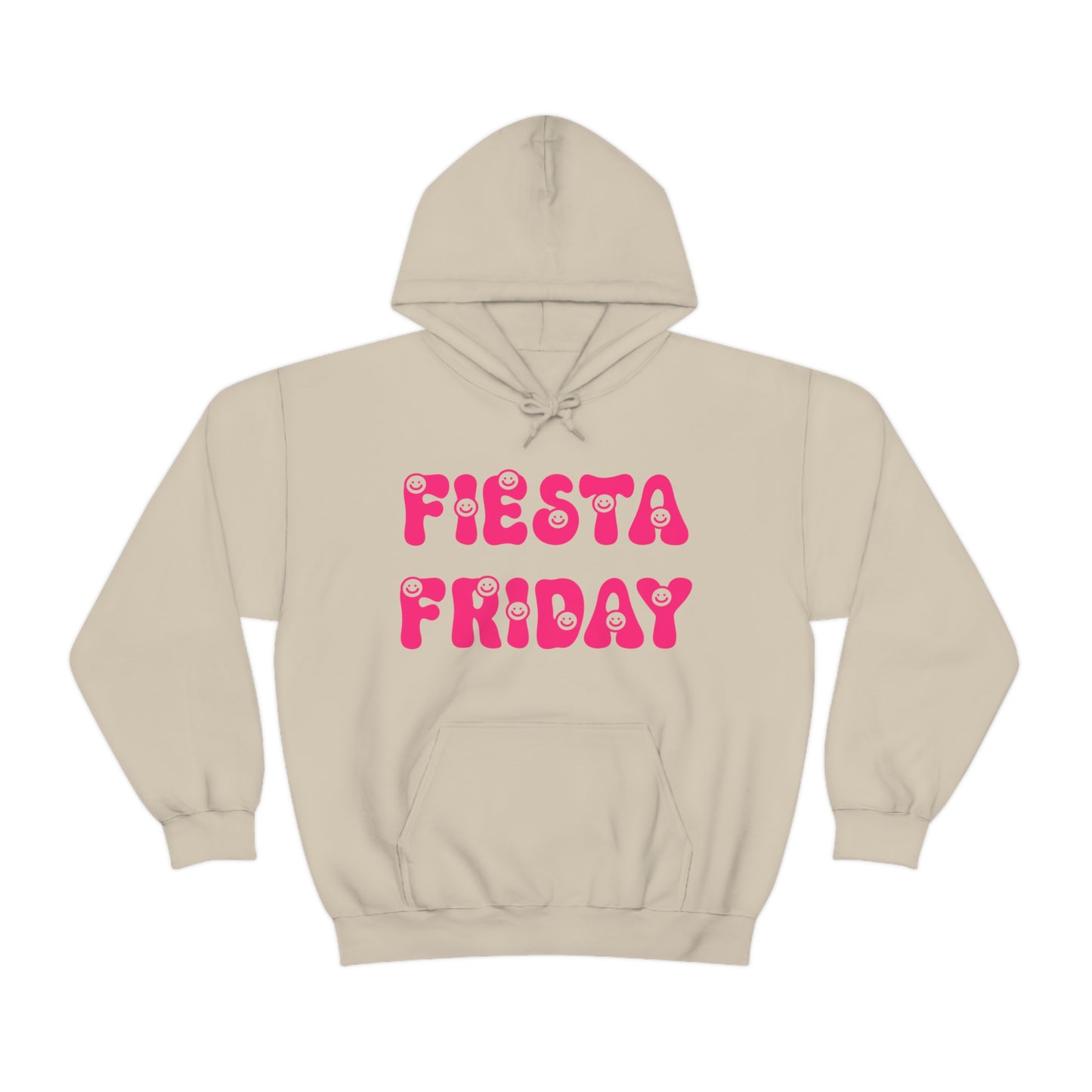 Fiesta Friday Smiley - Hooded Sweatshirt - Krista Horton Inspired