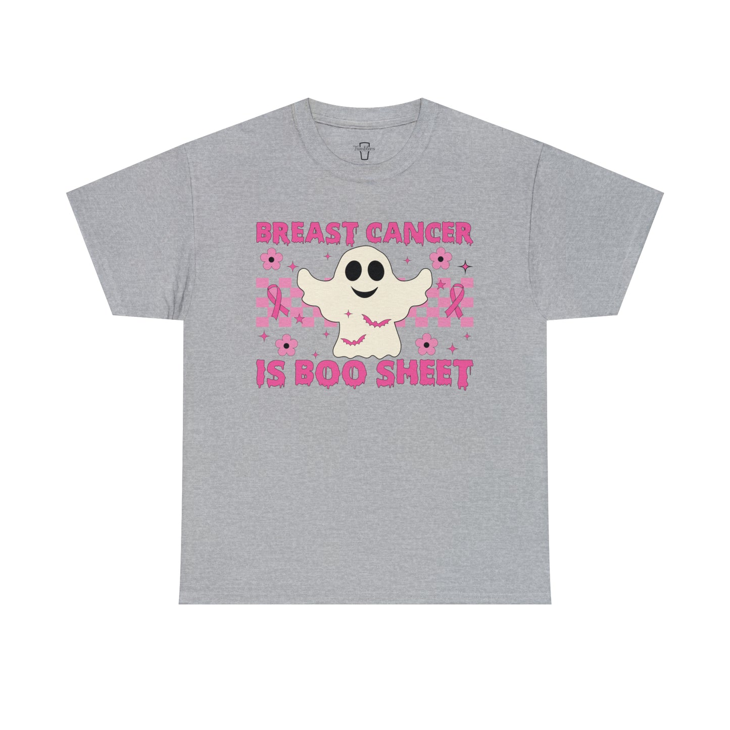 Breast Cancer is Boo Sheet Adult T-Shirt