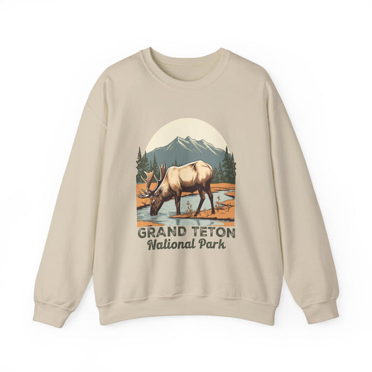 Grand Teton Adult Crewneck Sweatshirt