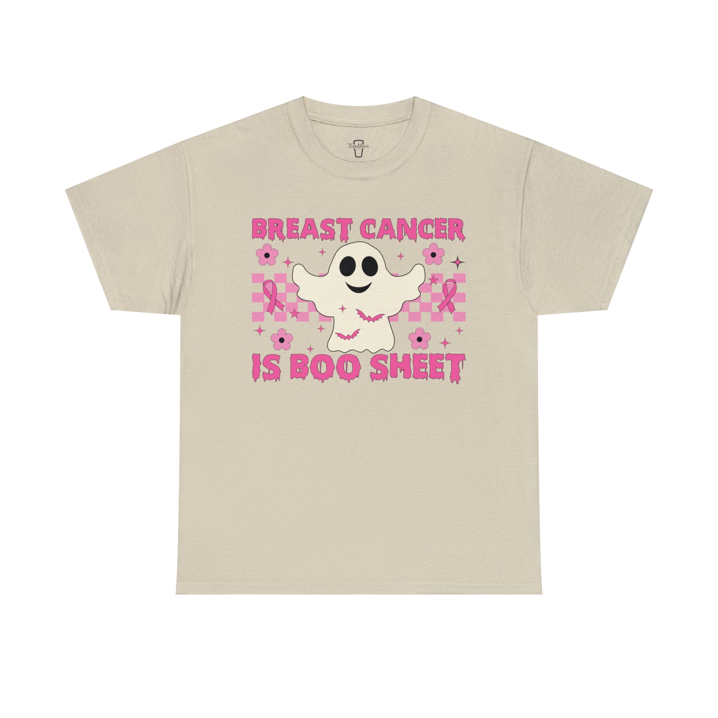 Breast Cancer is Boo Sheet Adult T-Shirt