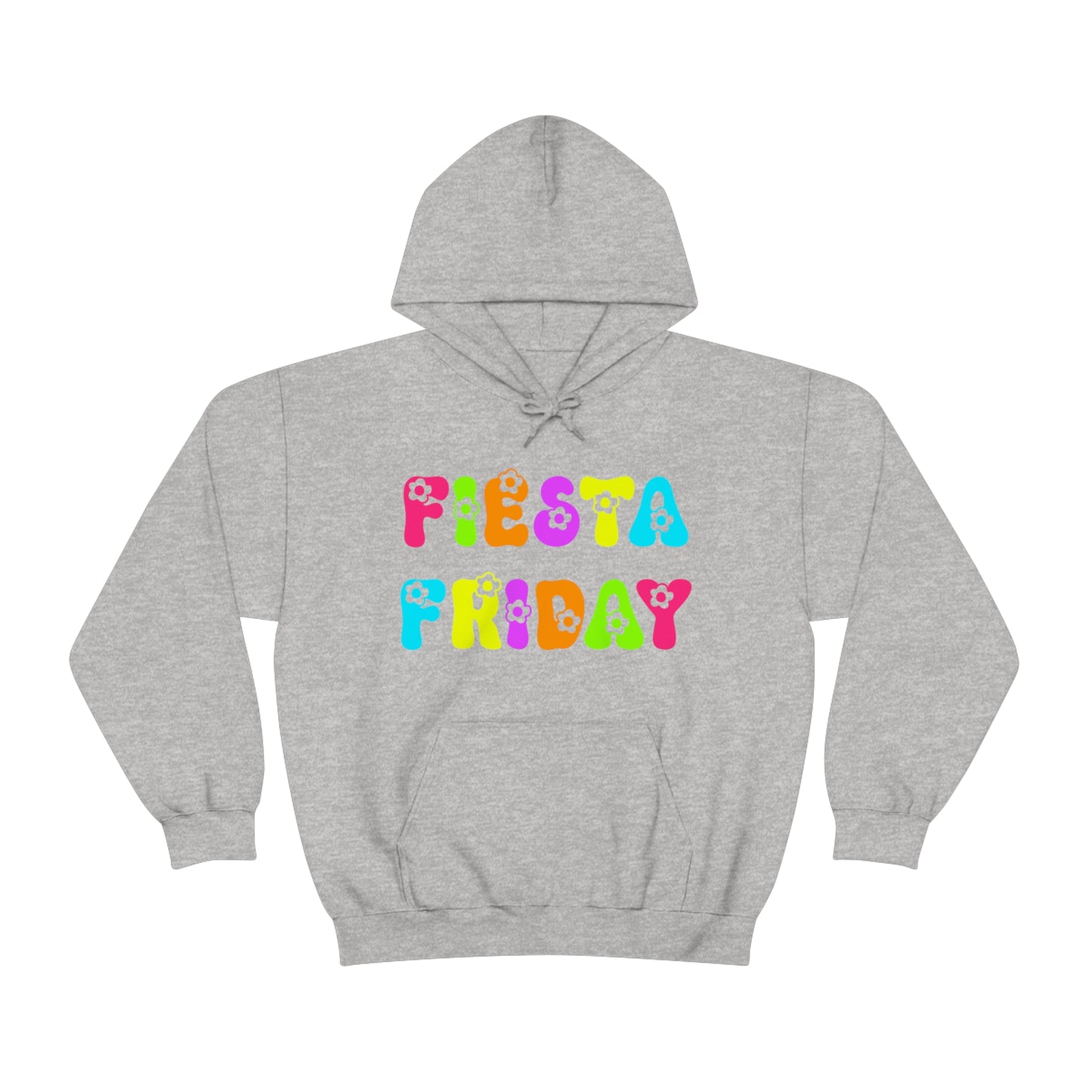 Fiesta Friday Daisy Multicolored - Hooded Sweatshirt - Krista Horton Inspired