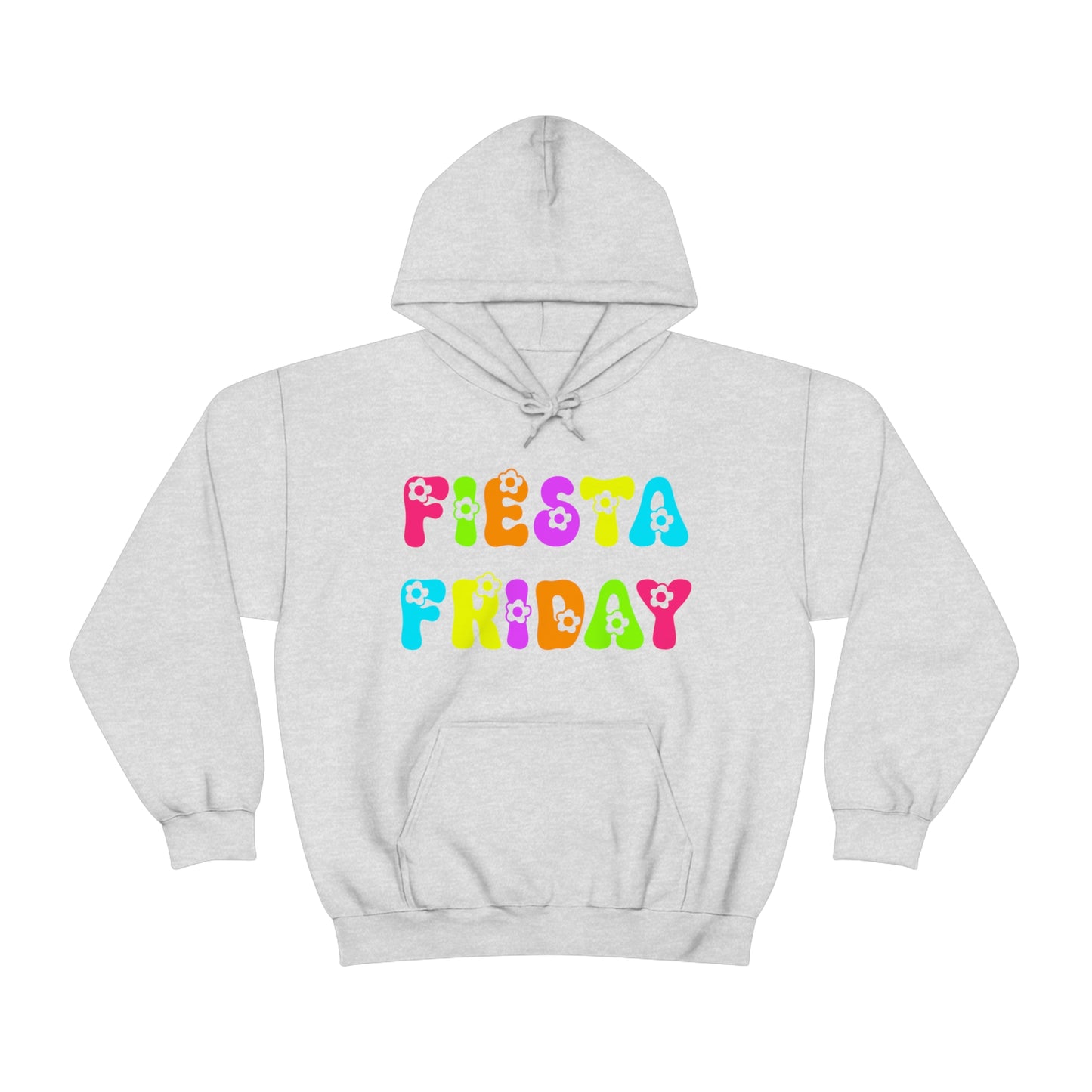 Fiesta Friday Daisy Multicolored - Hooded Sweatshirt - Krista Horton Inspired