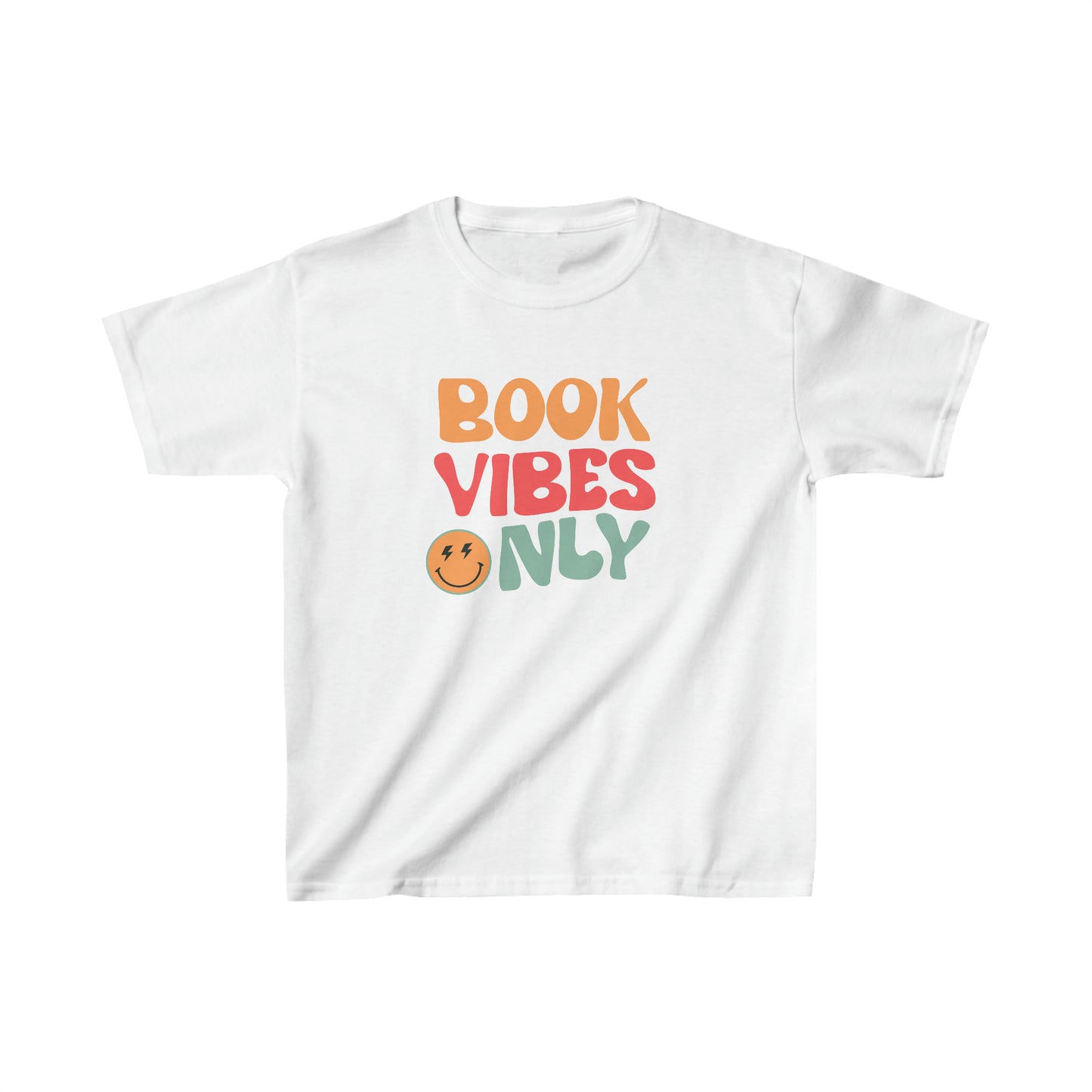 Book Vibes Only Kids T-Shirt