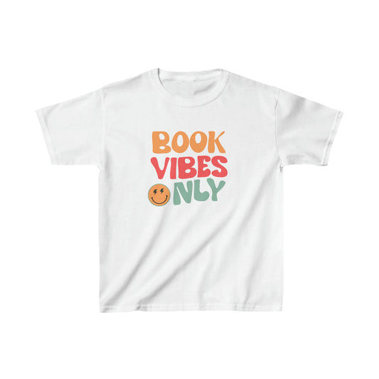 Book Vibes Only Kids T-Shirt