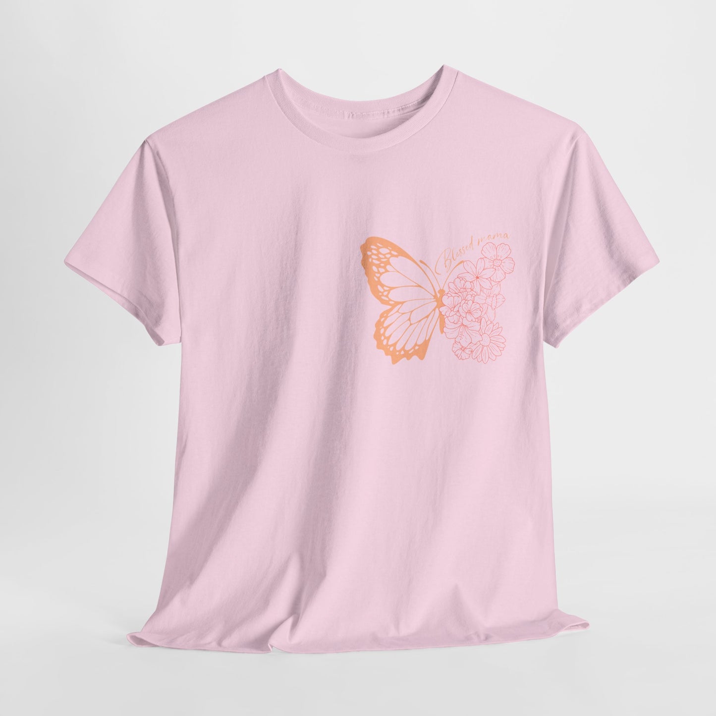 Blessed Mama Butterfly T-Shirt