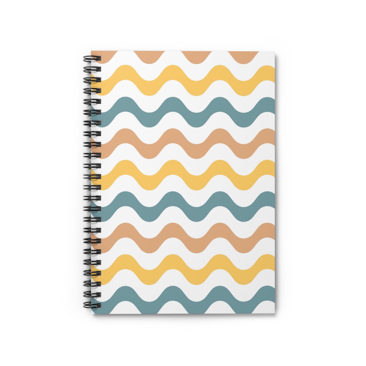 Wavy Spiral Notebook - Ruled Line