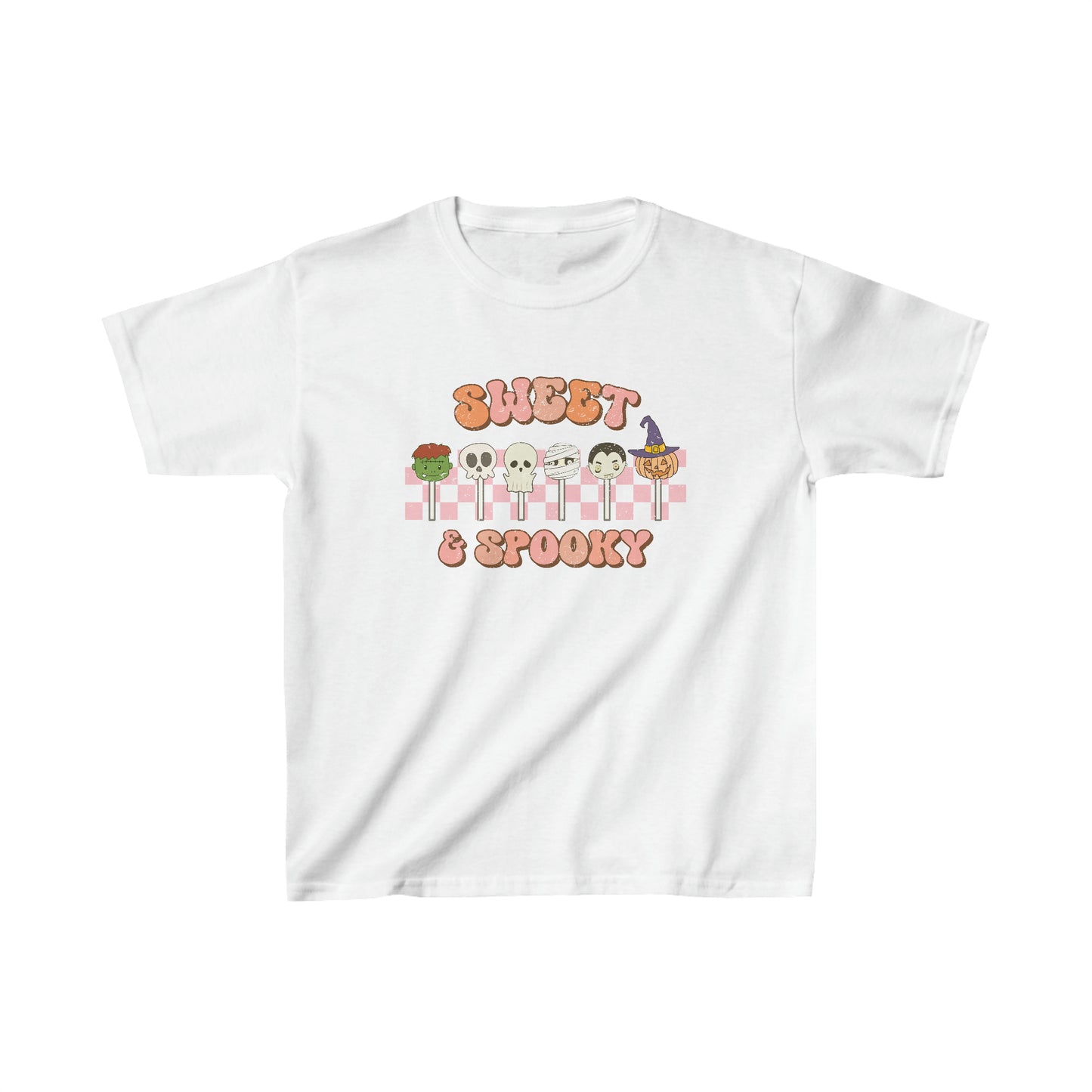 Sweet & Spooky Distressed Kids T-Shirt