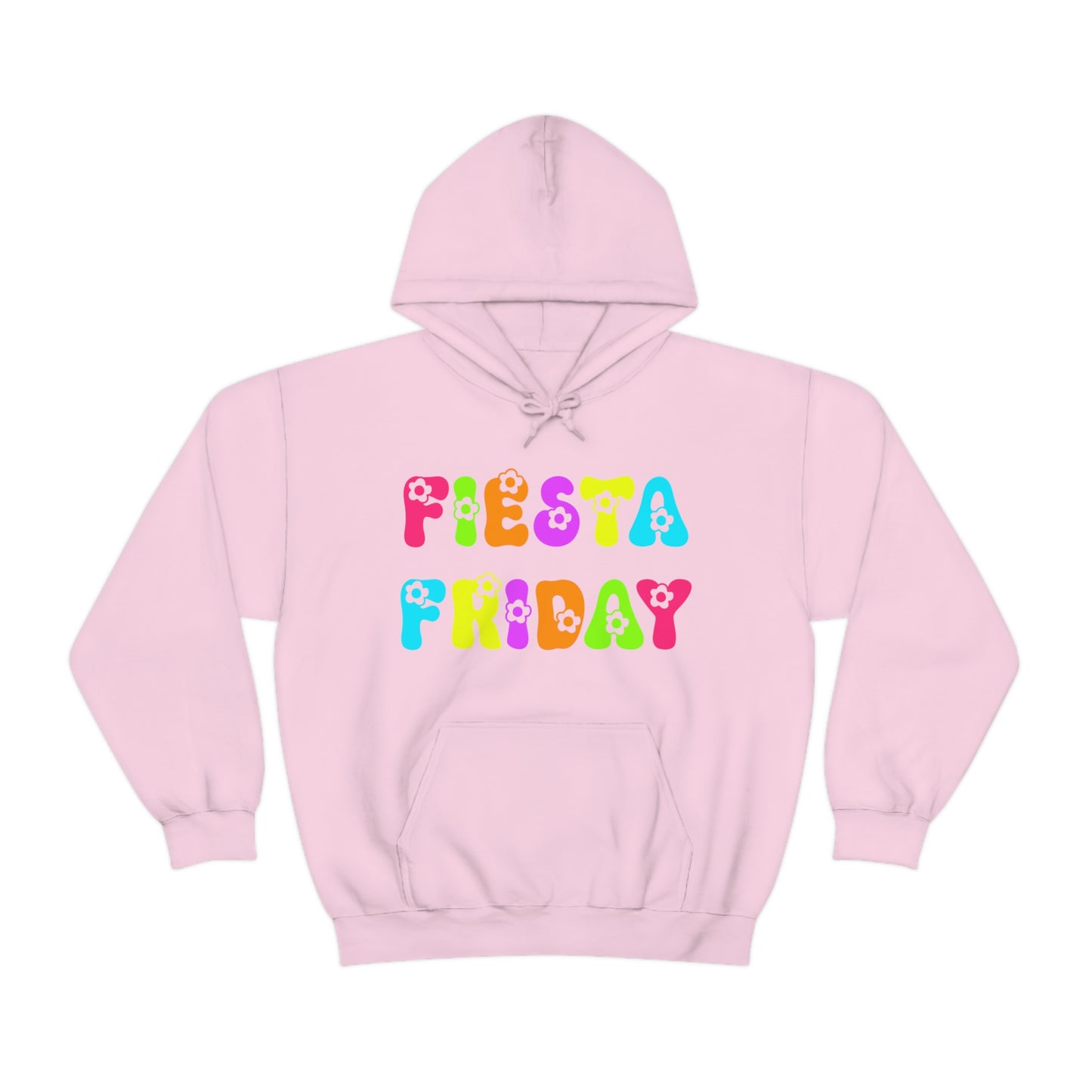 Fiesta Friday Daisy Multicolored - Hooded Sweatshirt - Krista Horton Inspired