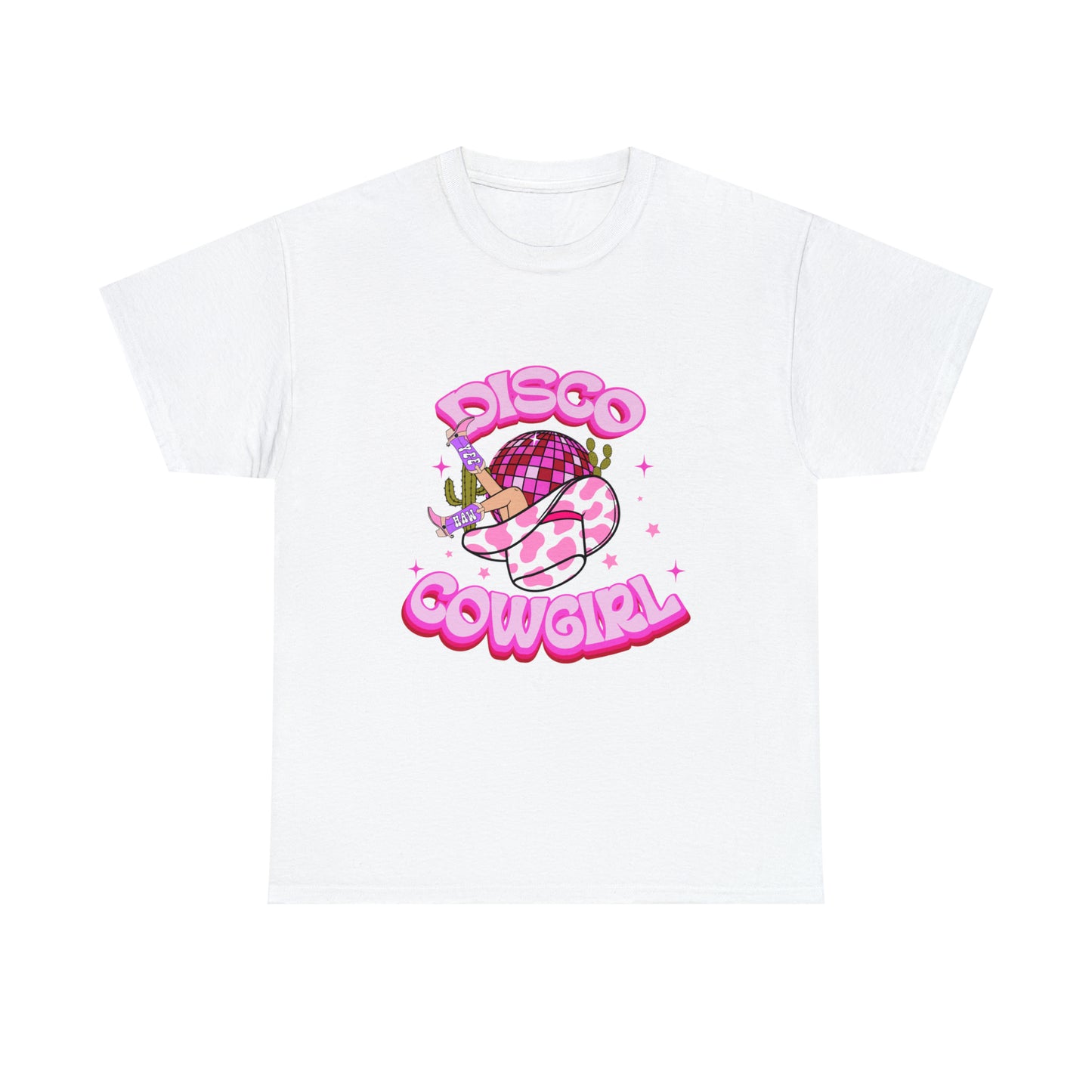 Disco Cowgirl Adult T-Shirt