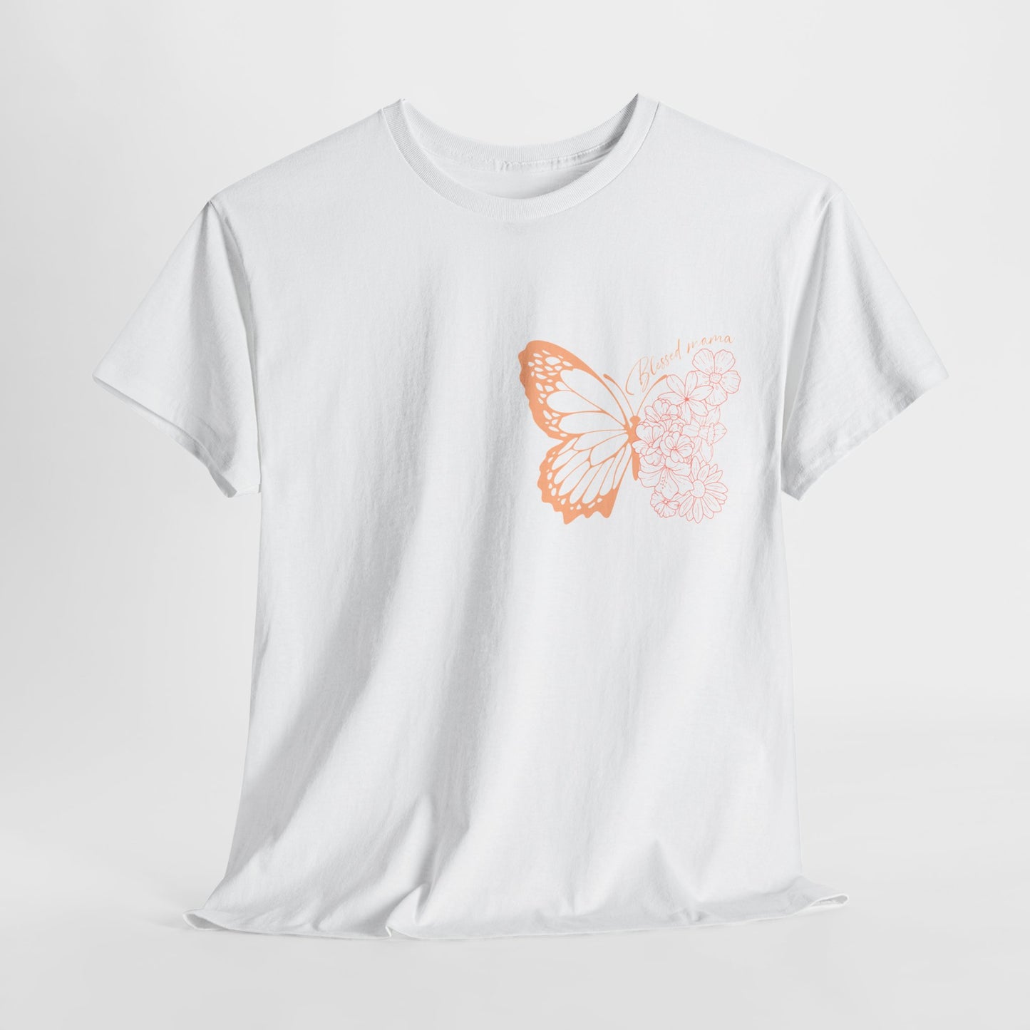 Blessed Mama Butterfly T-Shirt