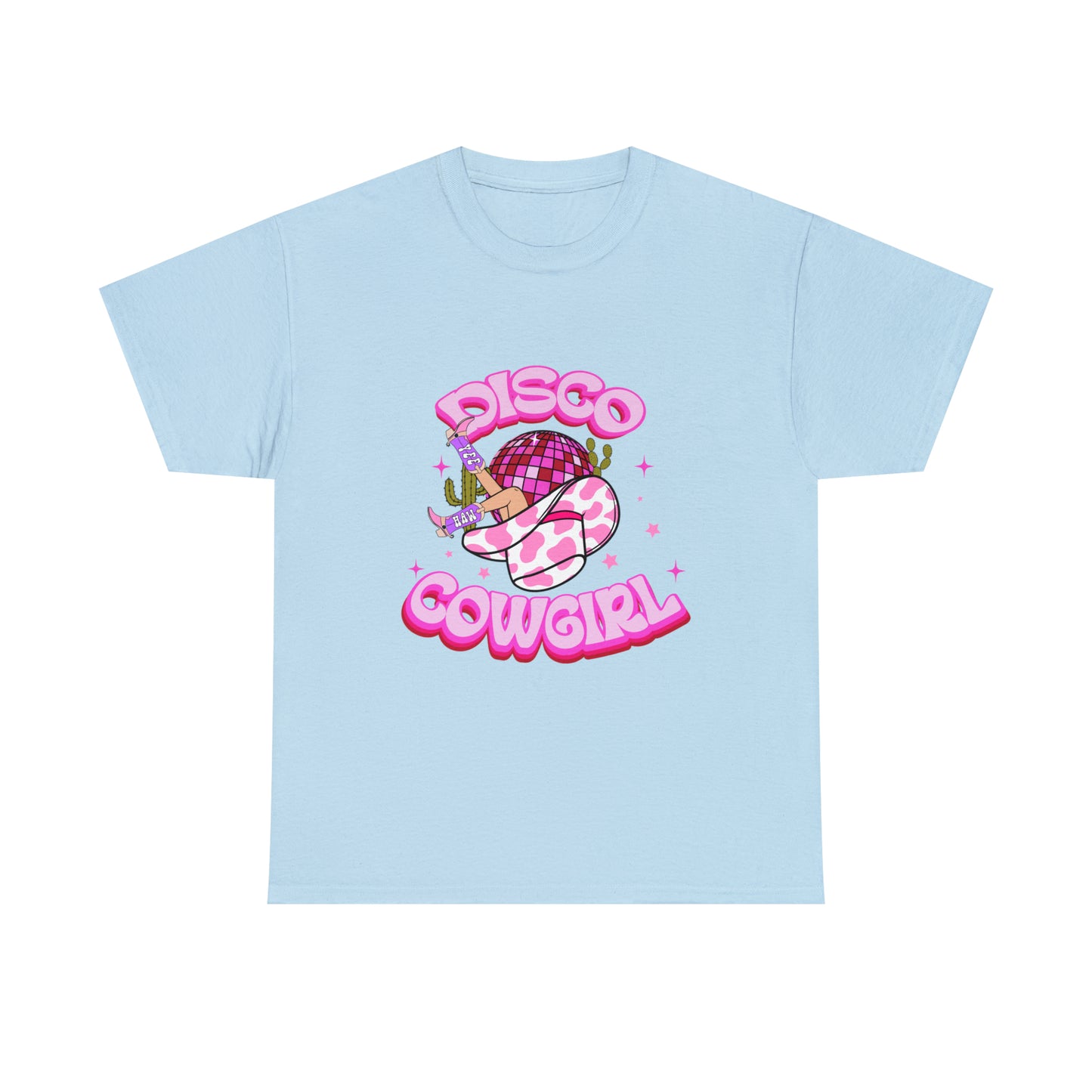 Disco Cowgirl Adult T-Shirt