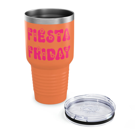 Fiesta Friday Daisy Tumbler, 30oz - Krista Horton Inspired