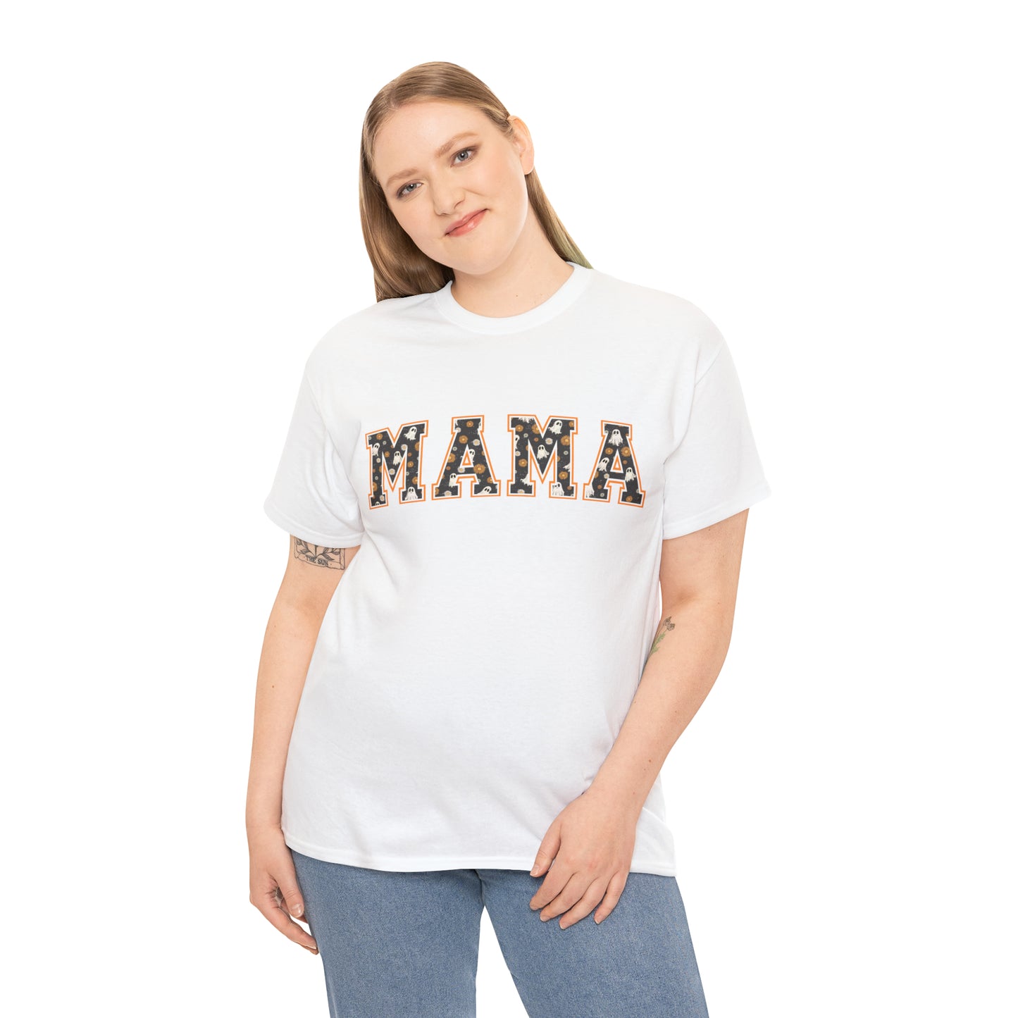 Mama Hippie Ghost Adult T-Shirt