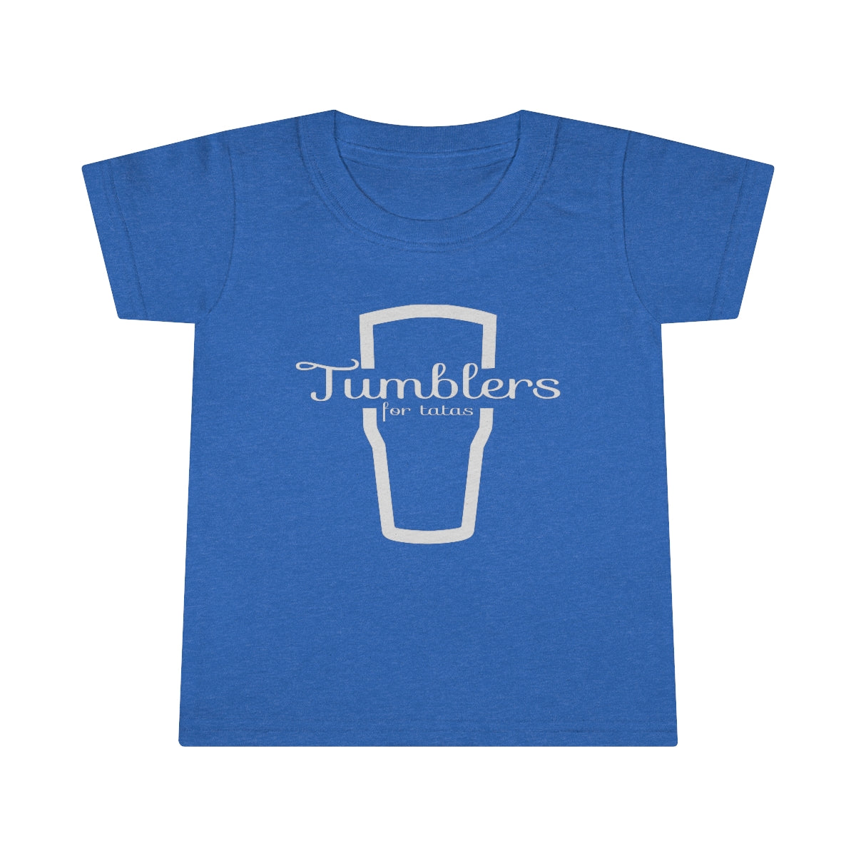 Tumblers for Tatas Toddler T-Shirt - White Design