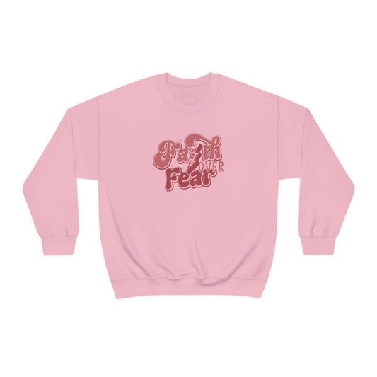 Faith Over Fear Crewneck Sweatshirt