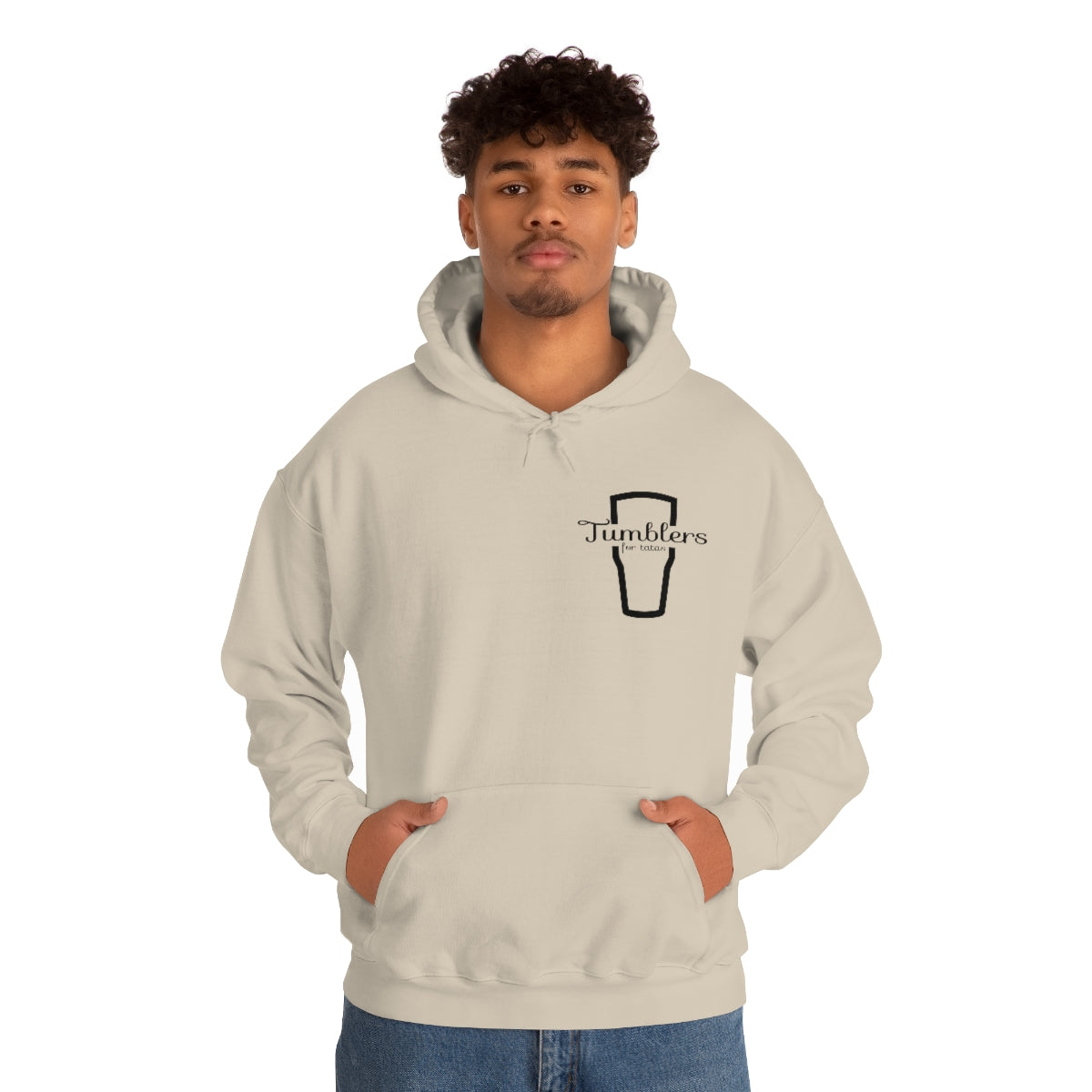 Tumblers for Tatas Hooded Sweatshirt - Black Design