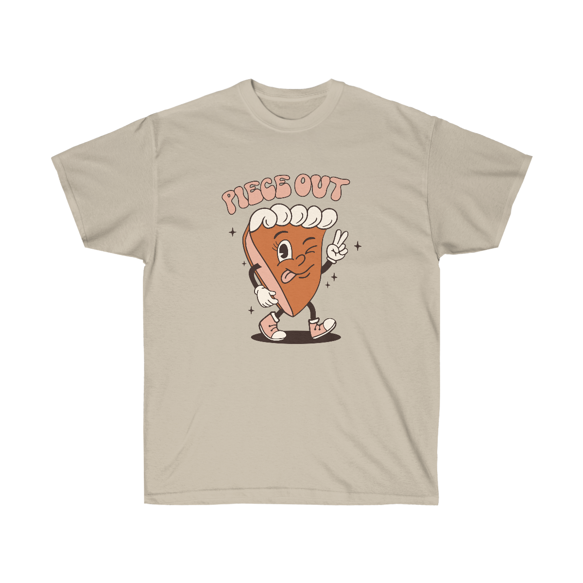 Pie Piece Out Adult T-Shirt