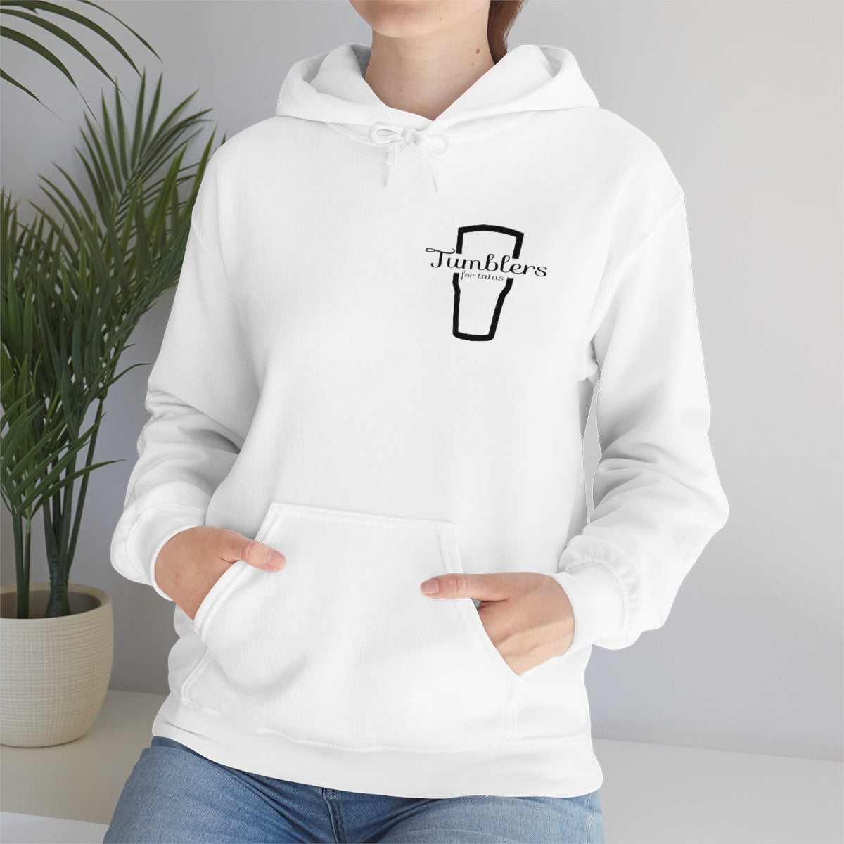 Tumblers for Tatas Hooded Sweatshirt - Black Design