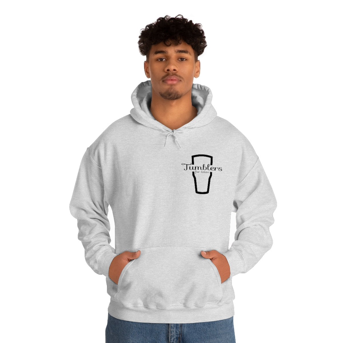 Tumblers for Tatas Hooded Sweatshirt - Black Design