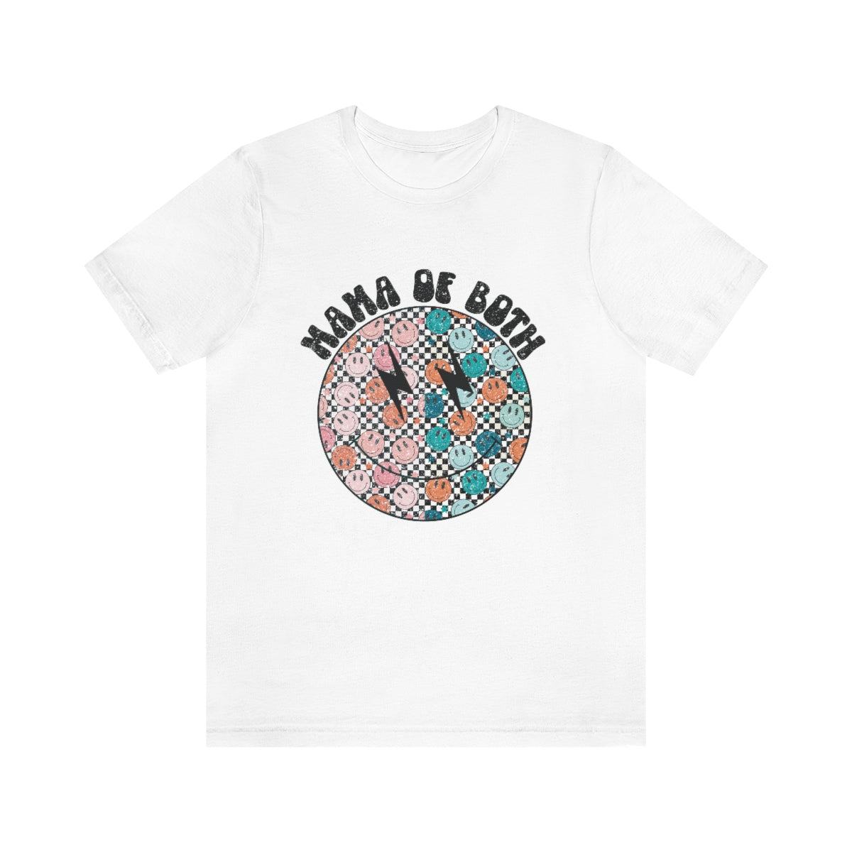 Mama of Both Adult T-Shirt - Bella+Canvas