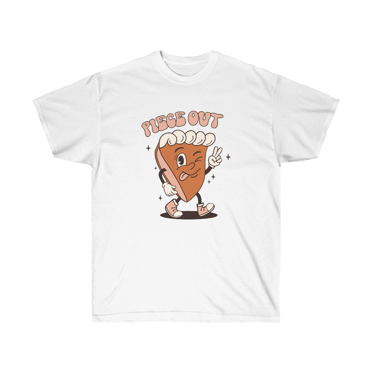 Pie Piece Out Adult T-Shirt