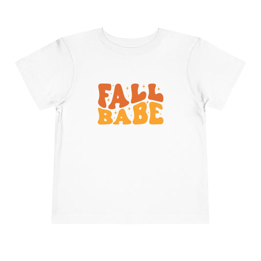 Fall Babe Toddler Short Sleeve T-Shirt - Bella+Canvas