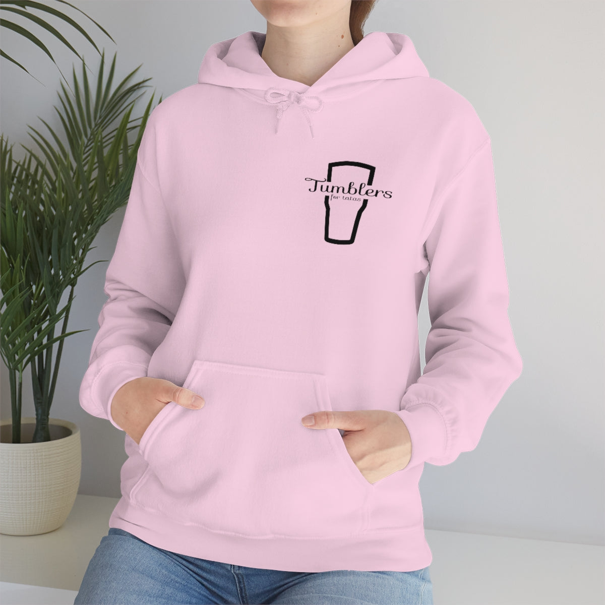 Tumblers for Tatas Hooded Sweatshirt - Black Design