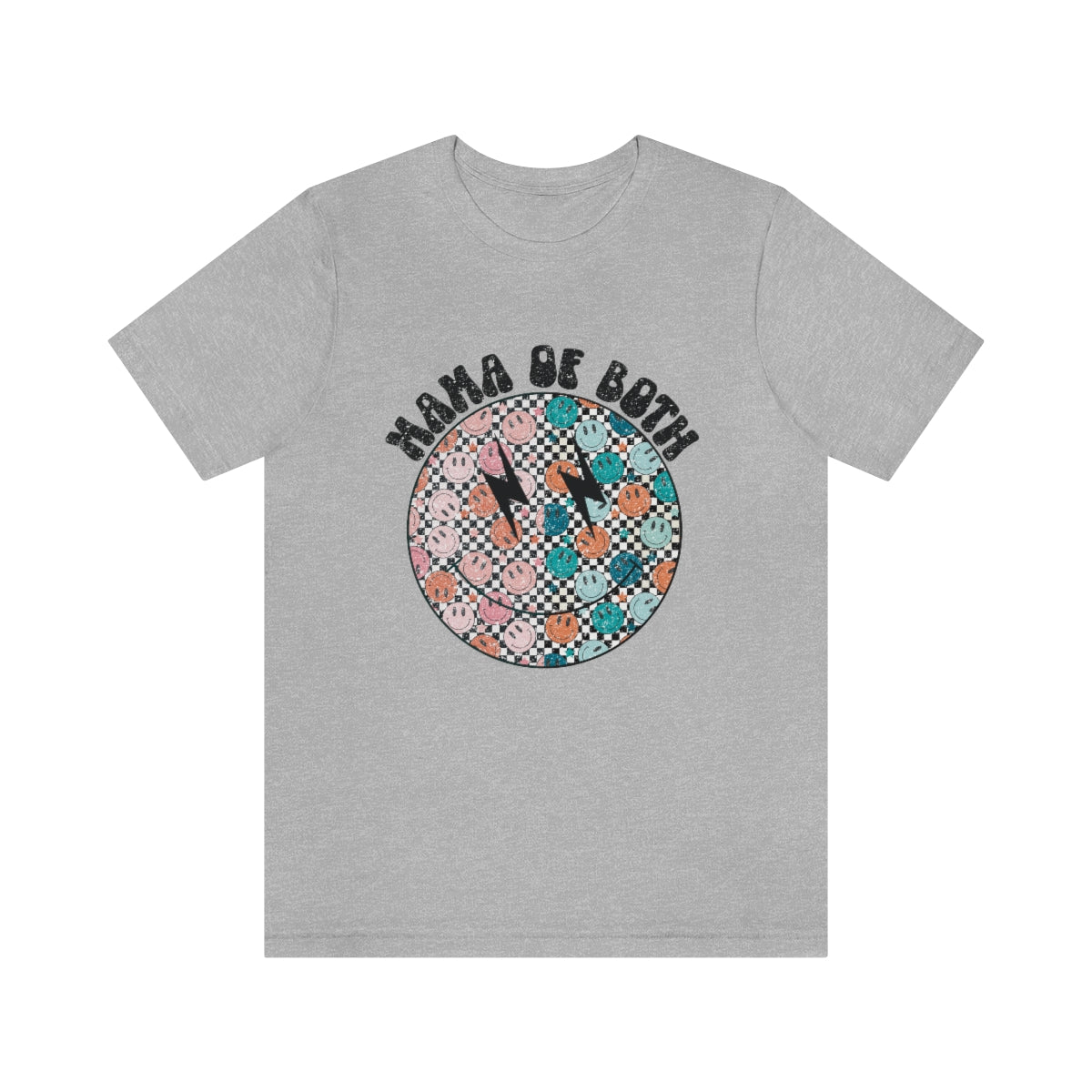 Mama of Both Adult T-Shirt - Bella+Canvas