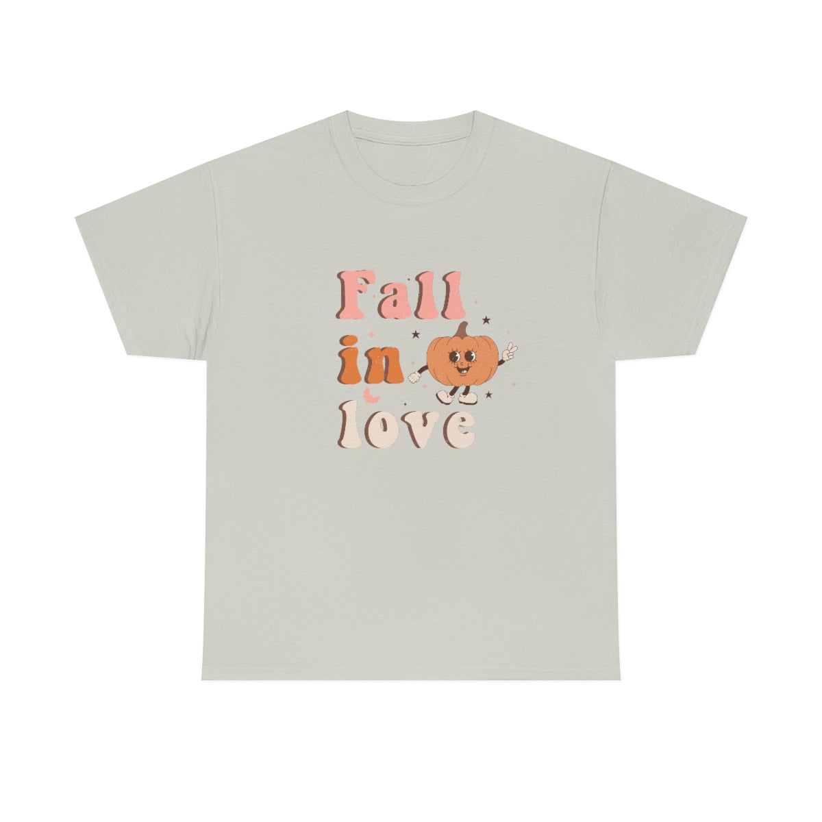 Fall in Love Adult T-Shirt