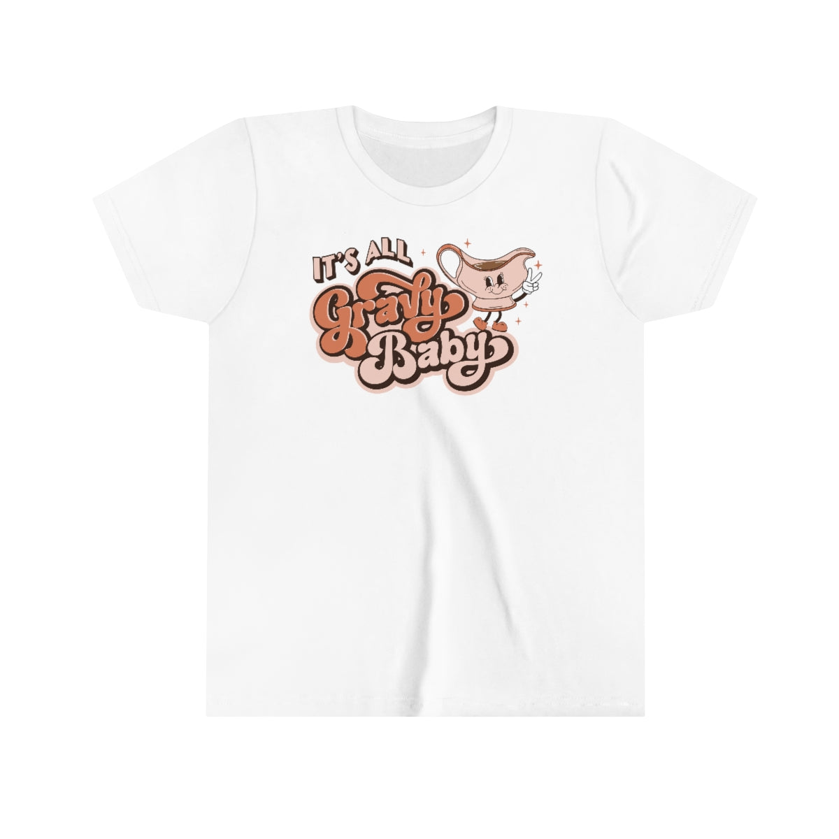 It's All Gravy Baby Kids T-Shirt - Bella+Canvas