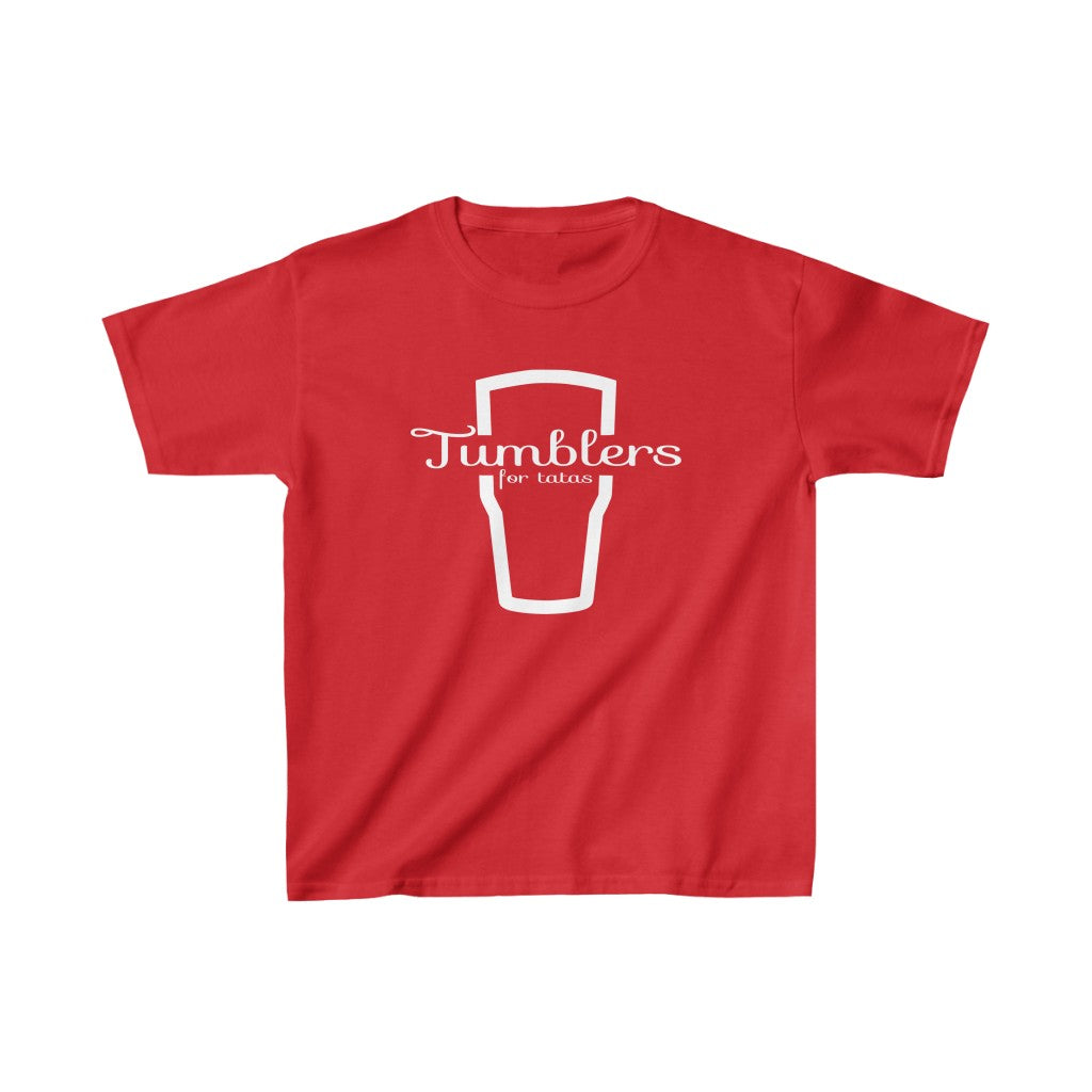 Tumblers for Tatas Kids T-Shirt - White Design