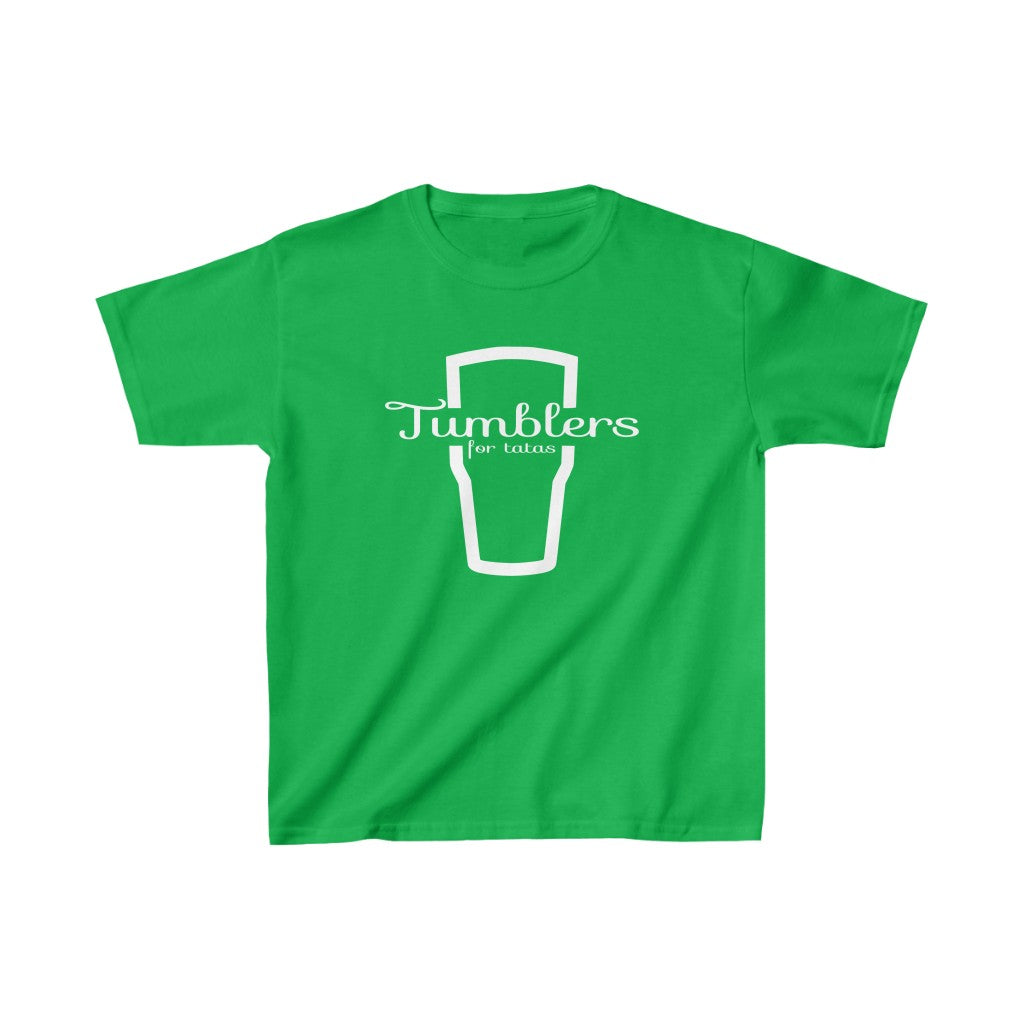 Tumblers for Tatas Kids T-Shirt - White Design