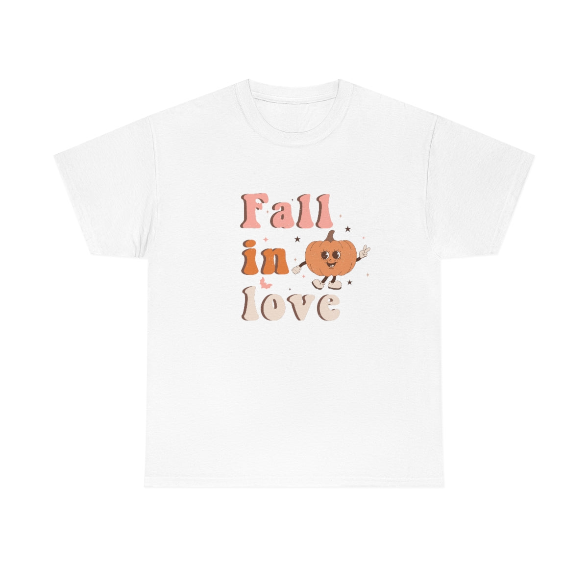 Fall in Love Adult T-Shirt