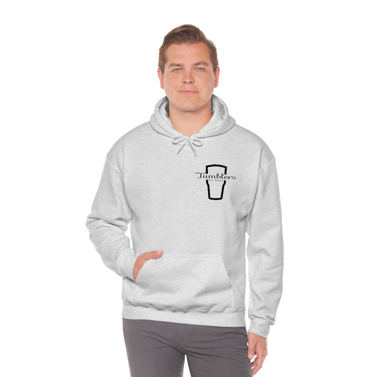 Tumblers for Tatas Hooded Sweatshirt - Black Design