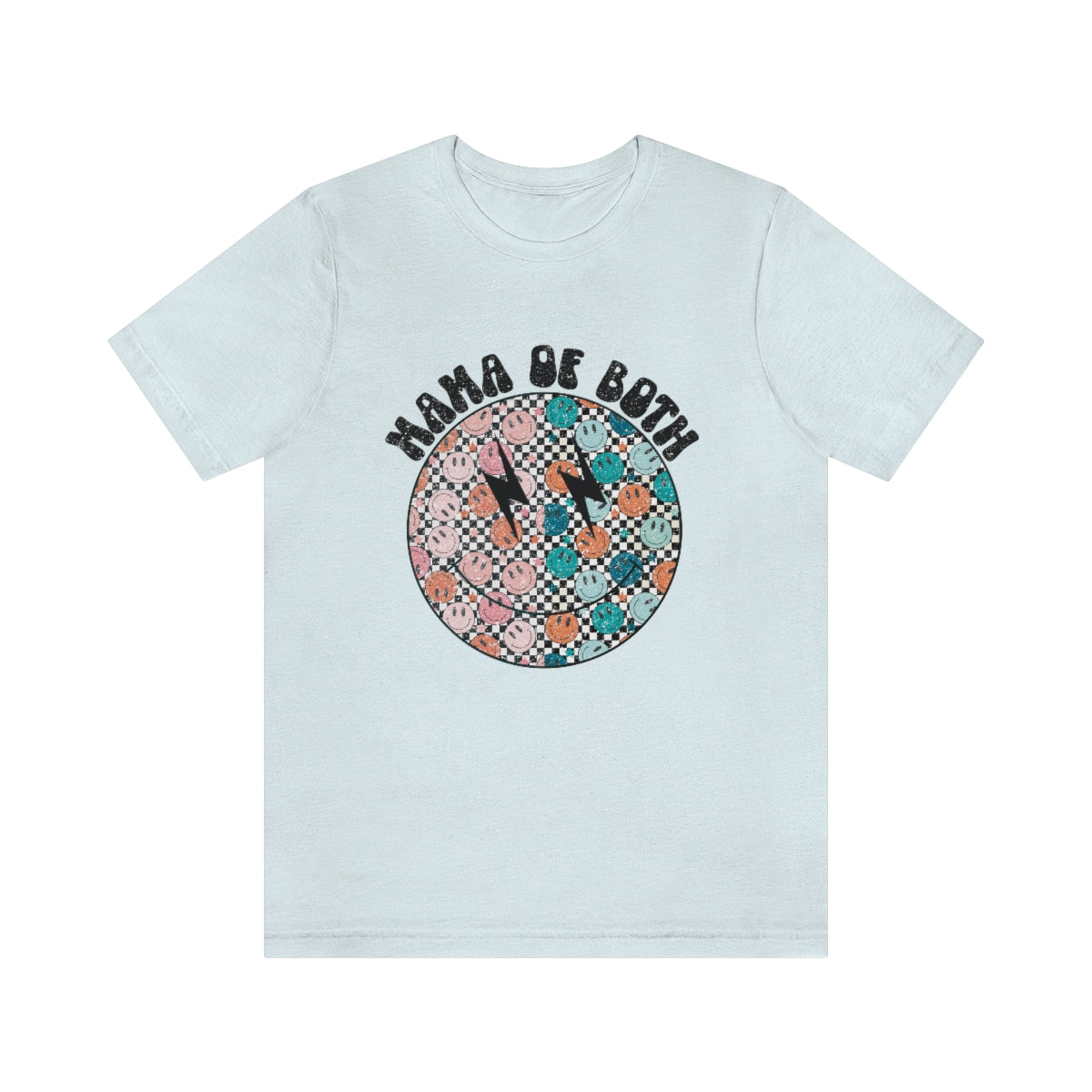 Mama of Both Adult T-Shirt - Bella+Canvas