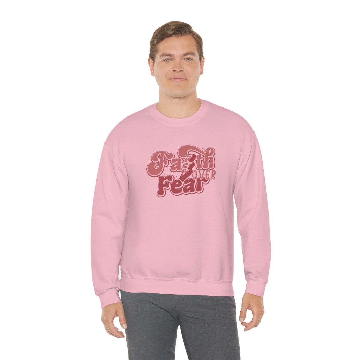 Faith Over Fear Crewneck Sweatshirt