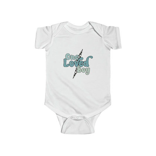 One Loved Boy Baby Bodysuit