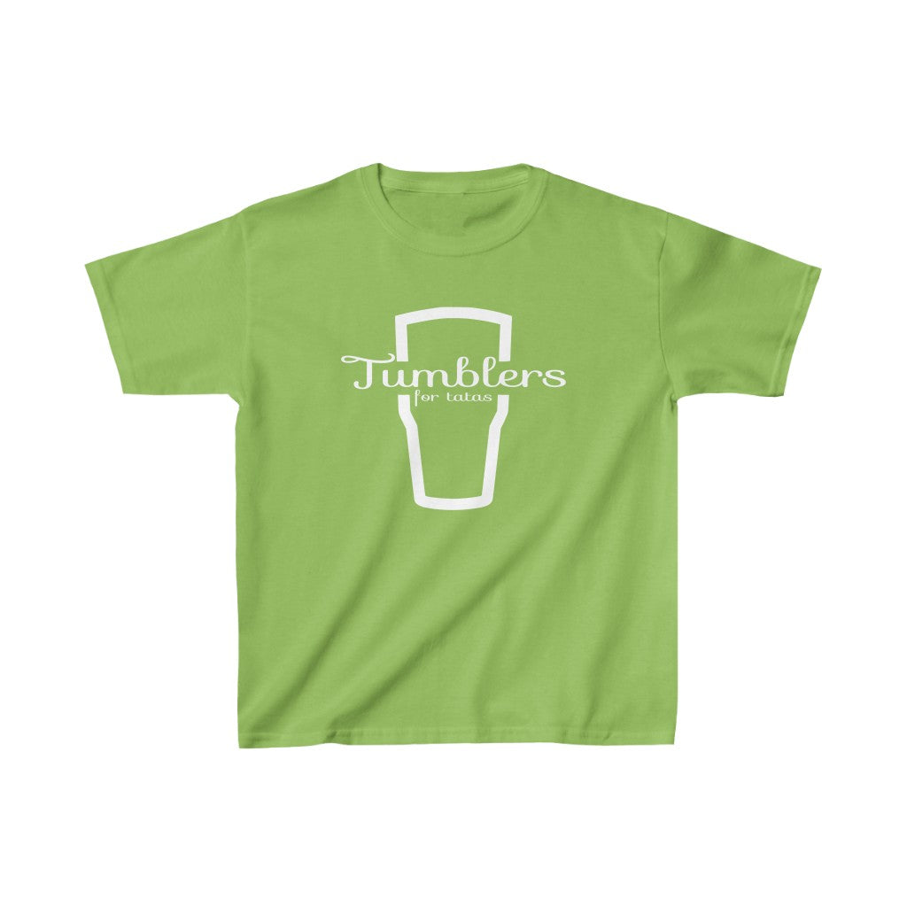 Tumblers for Tatas Kids T-Shirt - White Design