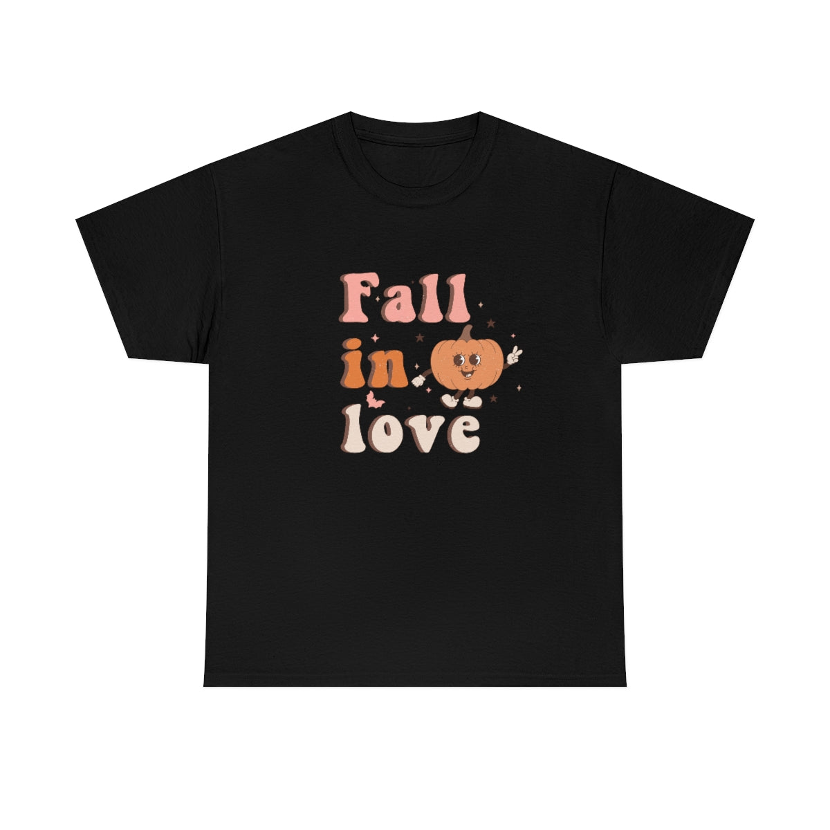 Fall in Love Adult T-Shirt