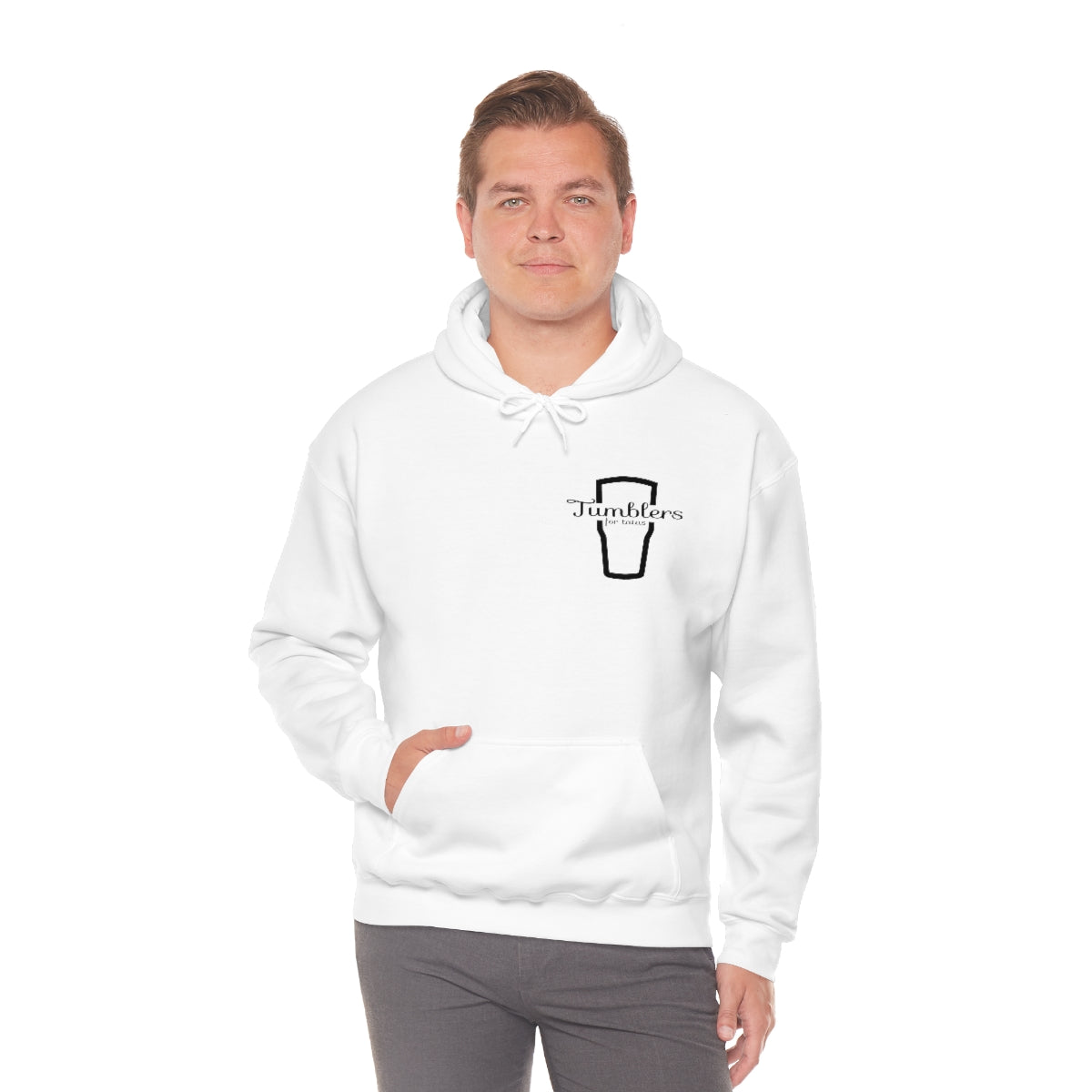 Tumblers for Tatas Hooded Sweatshirt - Black Design