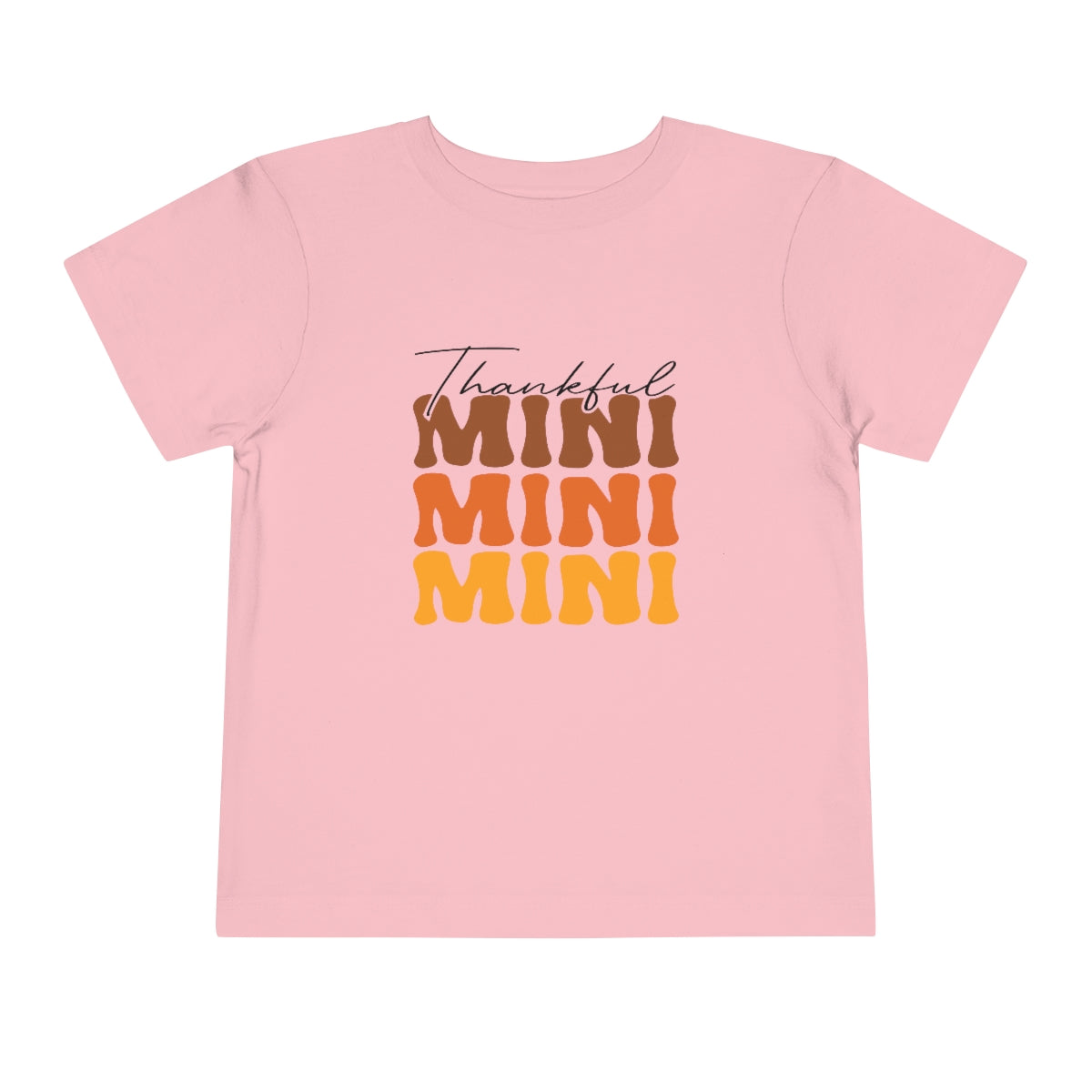 Thankful Mini Toddler T-Shirt - Bella+Canvas