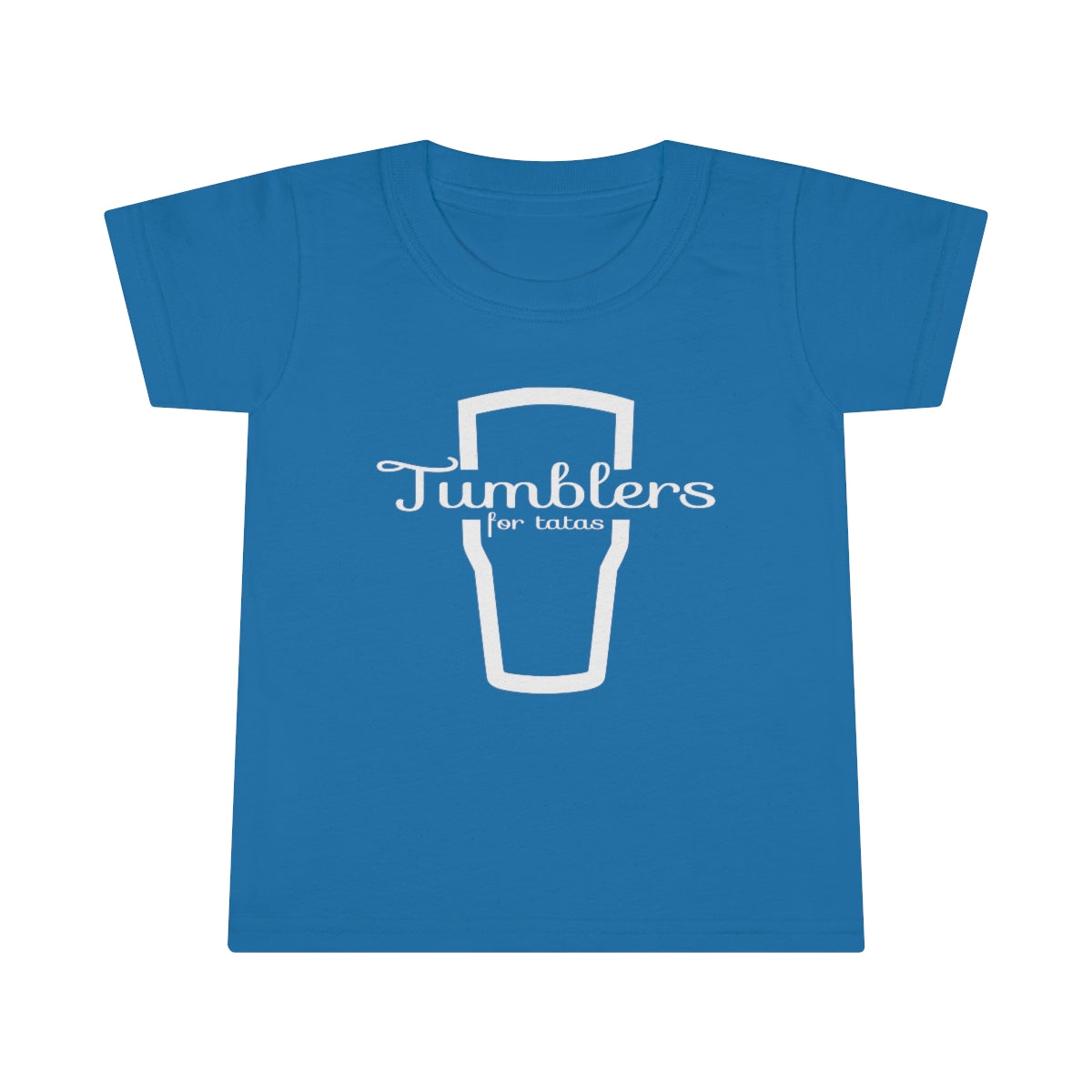 Tumblers for Tatas Toddler T-Shirt - White Design