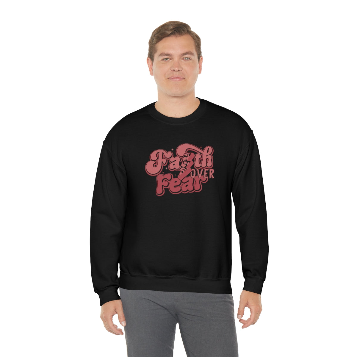 Faith Over Fear Crewneck Sweatshirt