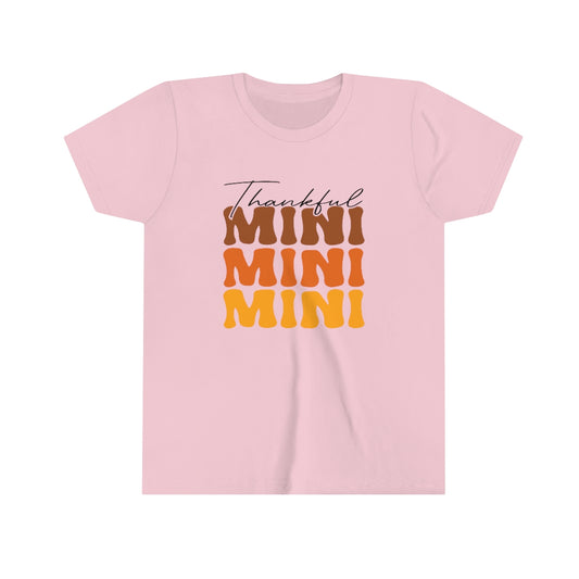 Thankful Mini Kids T-Shirt - Bella+Canvas