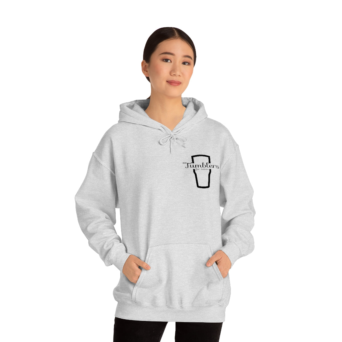 Tumblers for Tatas Hooded Sweatshirt - Black Design