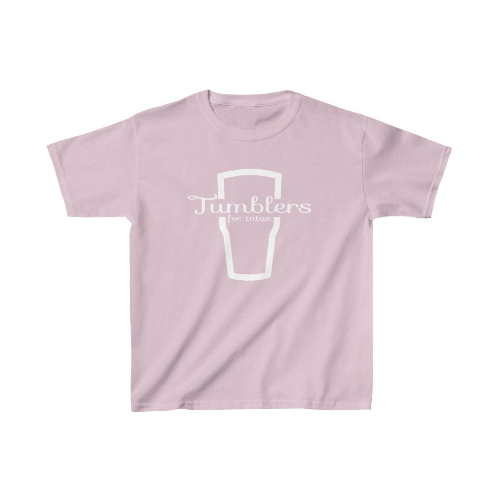 Tumblers for Tatas Kids T-Shirt - White Design