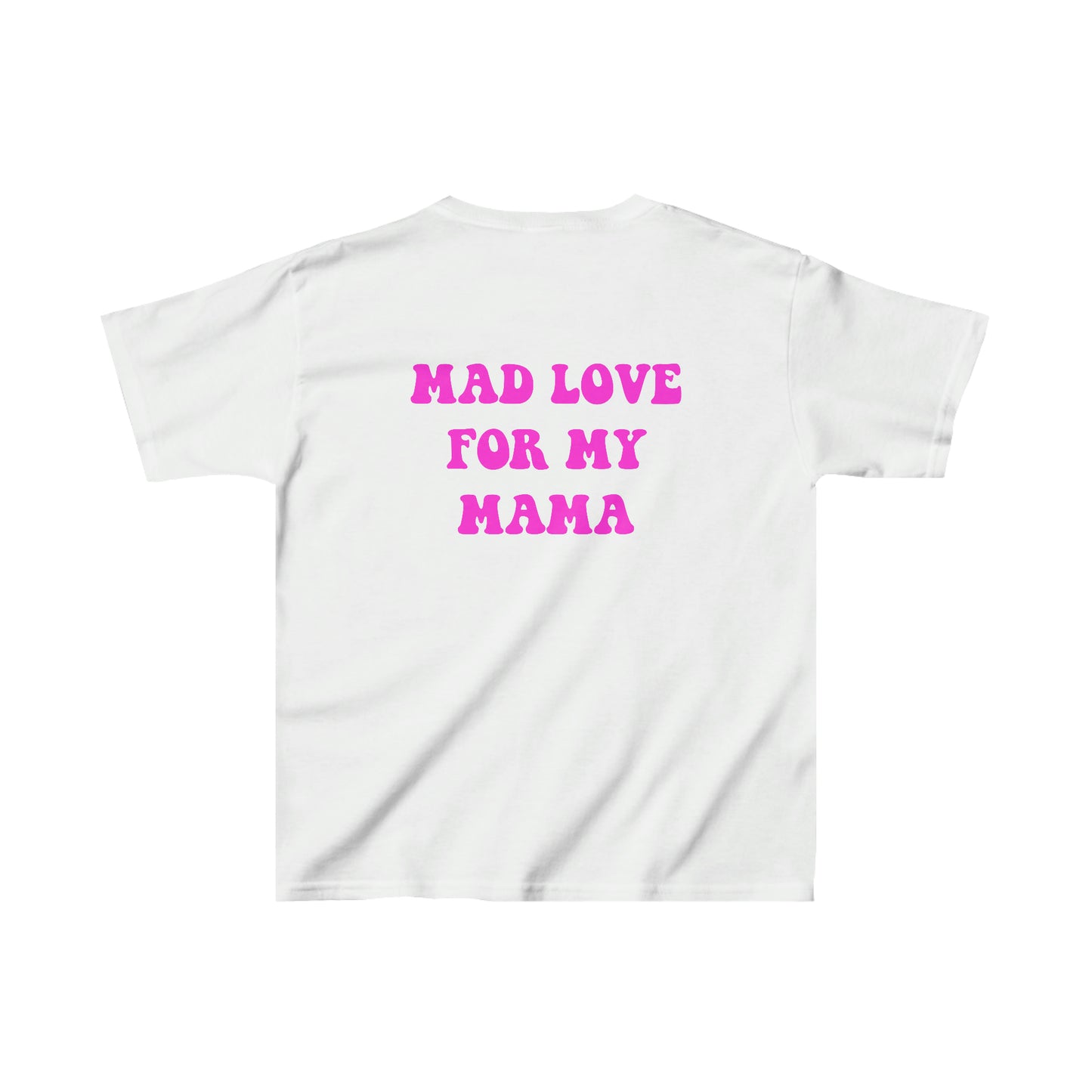 Mad Love For My Mama - Pink Kids T-Shirt